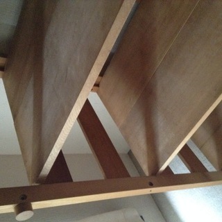 ドイトで購入 木製システムシェルフを、お譲りしますの画像