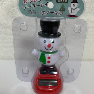 ゆらゆら　ソーラートイ　スノーマン