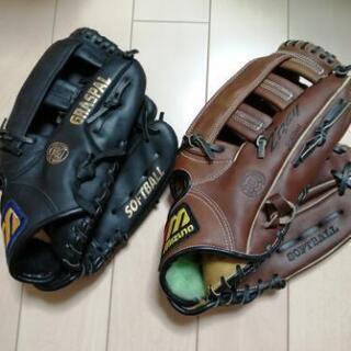 中古❗ソフトボールのグローブ