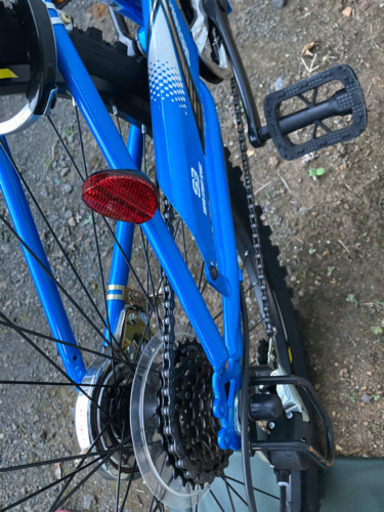（値下げしました）子ども用自転車　青色　売ります