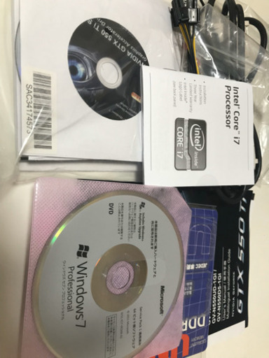 ジャンク品ゲーム用pc 