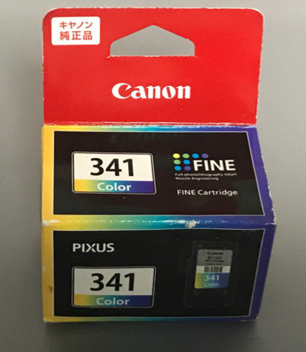 CANON PIXSUS インクジェットプリンター用インク　　341 color 買い置き品を出品します。