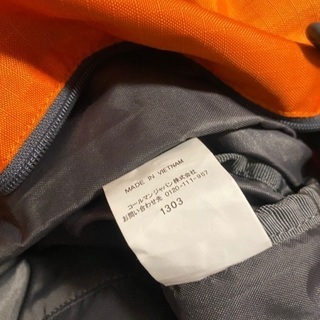 コールマン　ボストンバッグ　オレンジの画像