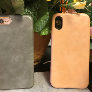 本革ビジネススマホケース　シンプル　上品　2色
