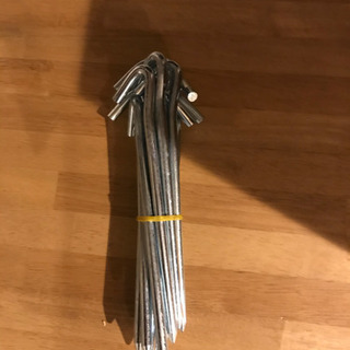 【新品未使用】ペグ12本の画像