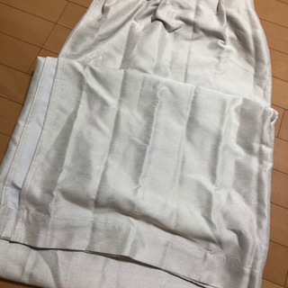 片開き遮光カーテン
