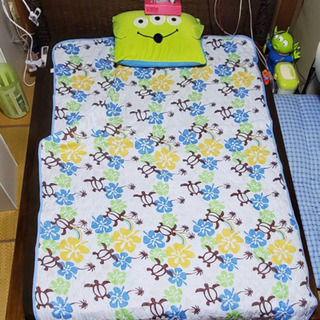 アジアン風  ラタン ダブルベッド
