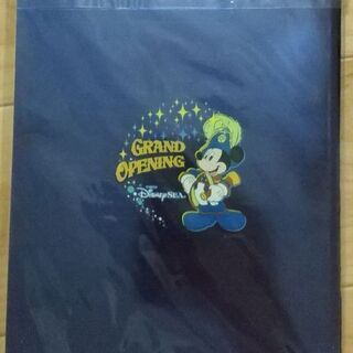 ディズニーシー　ノート　グランドオープン　新品未使用　郵送可の画像