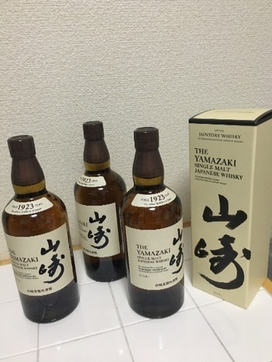 ウイスキー 3本SET．サントリー   ’ 山崎 ,