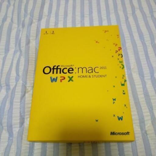Offce mac2011新品未使用