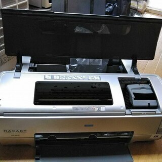 EPSON エプソン インクジェット プリンター PX-5500 インク切れのため印刷確認出来ず 導通確認済み
