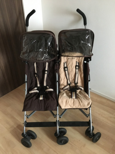 双子ベビーカー　