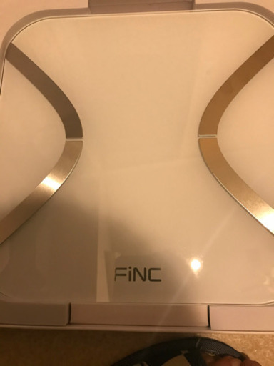 新品未使用　FiNC 体重組成計　スマホ連携機能