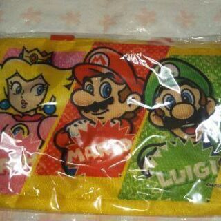 値下げ💴⤵〈未開封&非売品〉レア‼スーパーマリオブラザースのバッ...