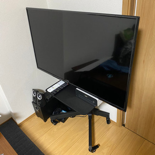 IRIE 43インチ 液晶テレビ 録画機能付き＆TVスタンド