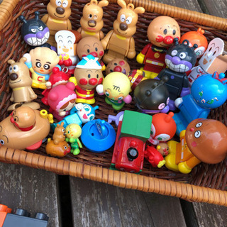 【中古】アンパンマン　ミニ人形おもちゃセット　の画像