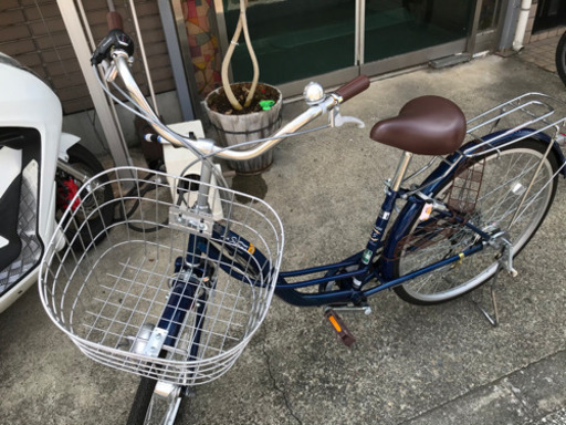 自転車　26インチ　外装6段ギア(取引中)