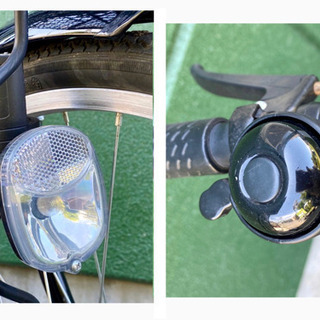 🌈 点検整備OK🌈︎自転車　27インチ　変速6段切替　黒🚚無料配送🚚の画像