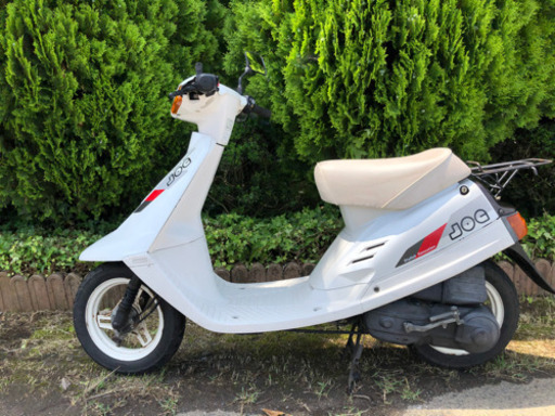 エンジン好調.30年前のスクーター2JA jog 縦ジョグ