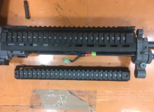東京マルイ SIG551 EBRストックRAS レールハンドカード　マウント