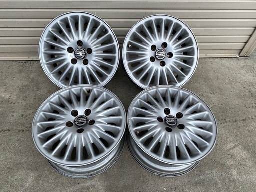 【格安】ボルボ V70 純正ホイール 16×6.5J +43 108×5H 4本セット