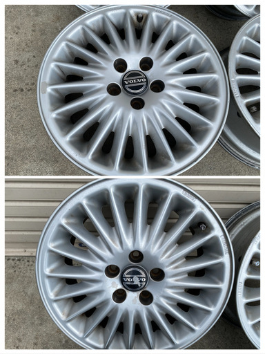 【格安】ボルボ V70 純正ホイール 16×6.5J +43 108×5H 4本セット