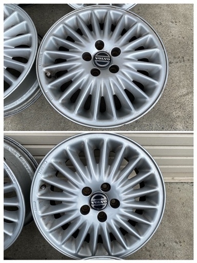 【格安】ボルボ V70 純正ホイール 16×6.5J +43 108×5H 4本セット