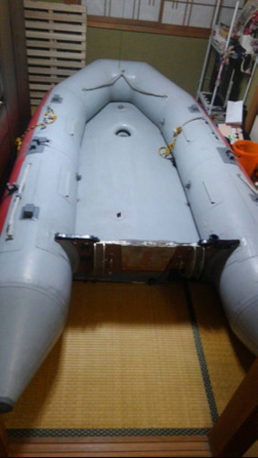 8馬力ヤマハ船外機＋アキレスゴムボート＋必要物品
