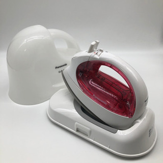 【美品】Panasonic NI-CL308 コードレススチーム...