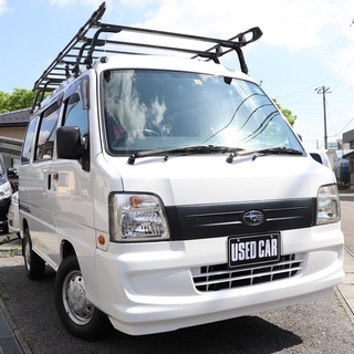スバル　サンバーバン　トランスポーター　8.0万km ルーフキャ...