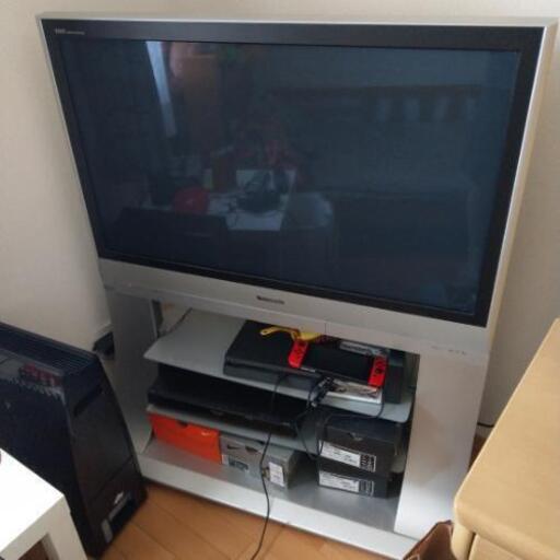 ご購入頂きました！パナソニックプラズマテレビ！42型専用テレビ台付き