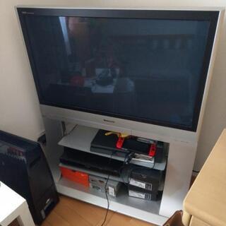 ご購入頂きました！パナソニックプラズマテレビ！42型専用テレビ台付き