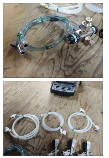 (4818-0)☆ フルセット！ ホシザキ ３口 生ビールサーバー ディスペンサー DBF-35D-CS-BP 厨房機器 中古品 飲食