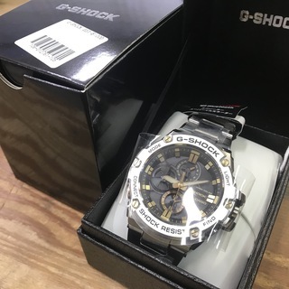G-SHOCK G-STEEL GST-B100D-1A9JF Bluetooth搭載タフネスクロノグラフ
