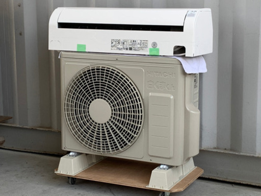 格安で！日立 エアコン◇主に6畳◇2019年製◇白くまくん◇RAS-AJ22J-W◇JA-0161