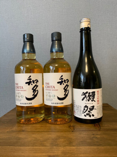 ウイスキー二本セット 公式 知多2本獺祭一本！ サントリーウイスキー「知多」1本 ／ お酒