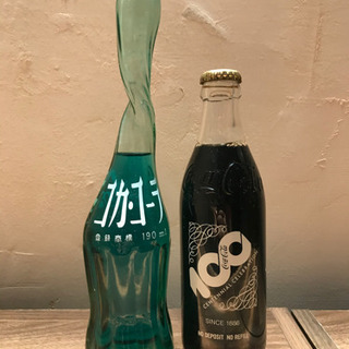 コカコーラ　100周年記念ボトル&ビンテージコルクボトル