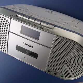 TOSHIBA CDラジオカセットレコーダー（TY-CK4）単2...