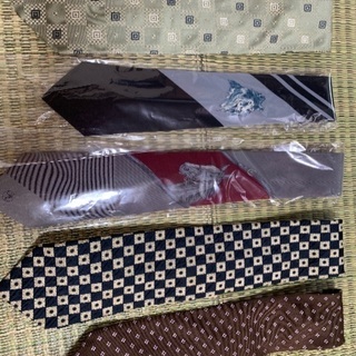 ネクタイ5本 中古 NOブランドの画像