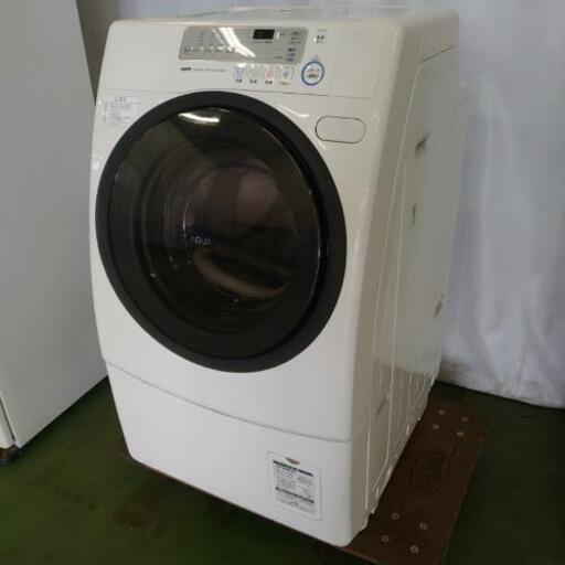 【商談中】【取引中】サンヨー ドラム式洗濯乾燥機 AWD-AQ350(W) 洗濯9kg/乾燥6kg 動作良好