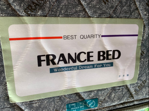 セミダブルベット　引き出し付