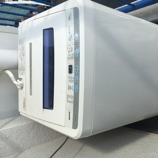 【引き取り限定】洗濯機お譲りします、ワンコイン　SANYO AS...