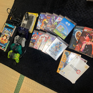 プレステ2 本体＆コントローラー＆ソフト＆攻略本セット