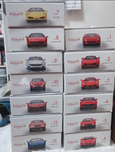 デアゴスティーニ　フェラーリコレクション