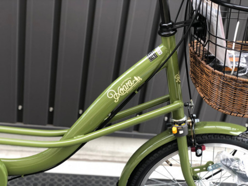 【全国配送可能】新車☆BAA3人乗り対応自転車◆20インチ LEDオートライト3段変速◆コアラ203　オシャレ