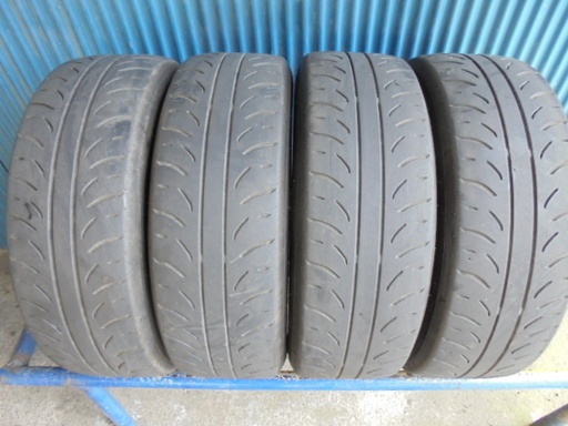 ダンロップ DIREZZA ZⅢ　175/60R14　4本 7～8分溝1本　6分溝2本　5～6分溝1本