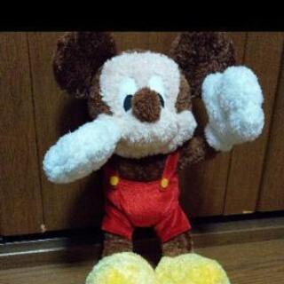 ミッキーマウス ぬいぐるみの画像