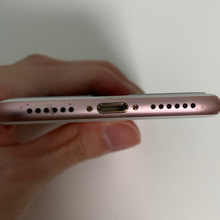 iphone7 128gb ローズゴールド auの画像