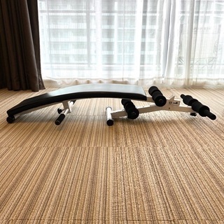 フィットネス　トレーニング　ベンチ　腹筋　筋トレ　マシン　家庭用の画像