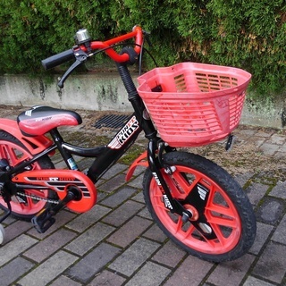 幼児用自転車【補助輪付き】+【スタンド】